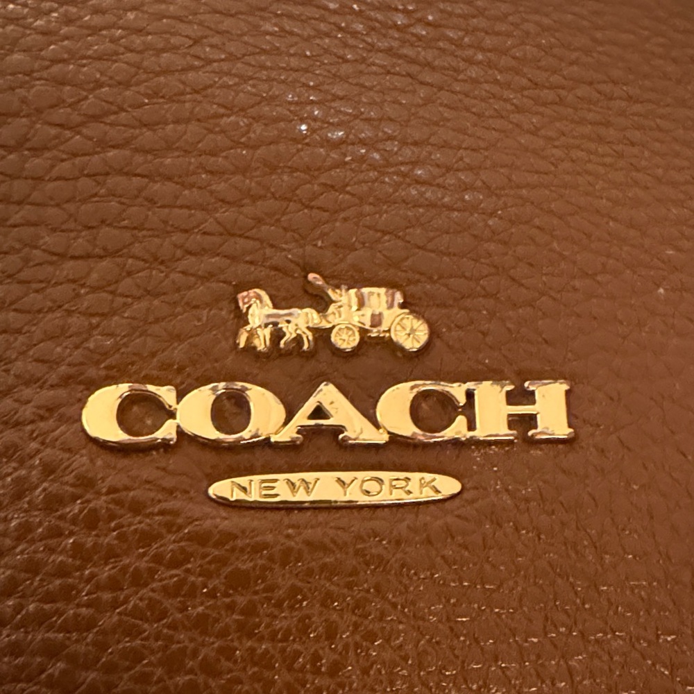 Coach Abby Duffle hobo Brown Leather Shoulder Bag - Picture 3 of 11